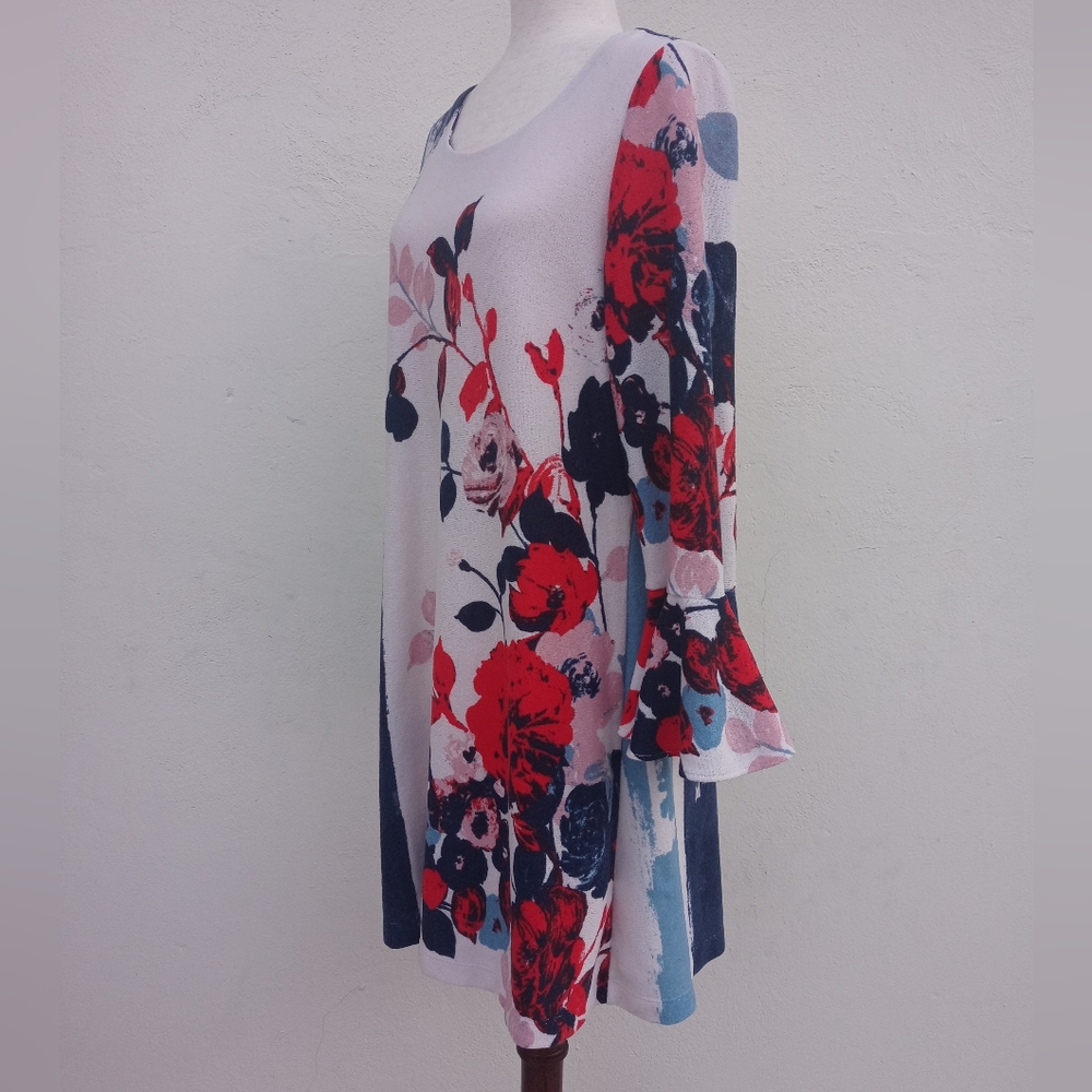 Maeve Anthousia Knit Floral Swing Dress - Picture 6 of 12
